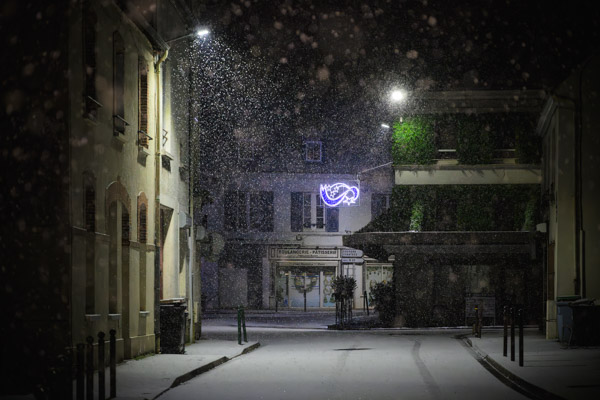 Première neige | Angerville - 2024