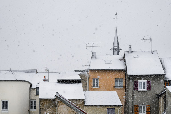 Toits enneigés | Angerville - 2025